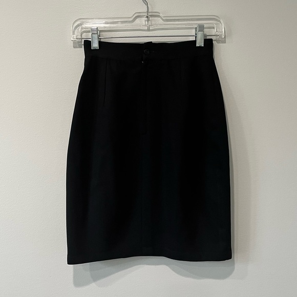 Vintage Black Skirt by Istante, Size XS - Picture 3 of 6